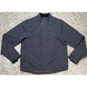 CHCB Men's Dark Gray Full Zip Long Sleeve‎ Jacket Size 2XL